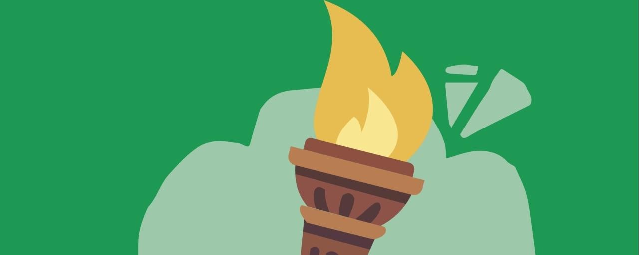 Olympics torch