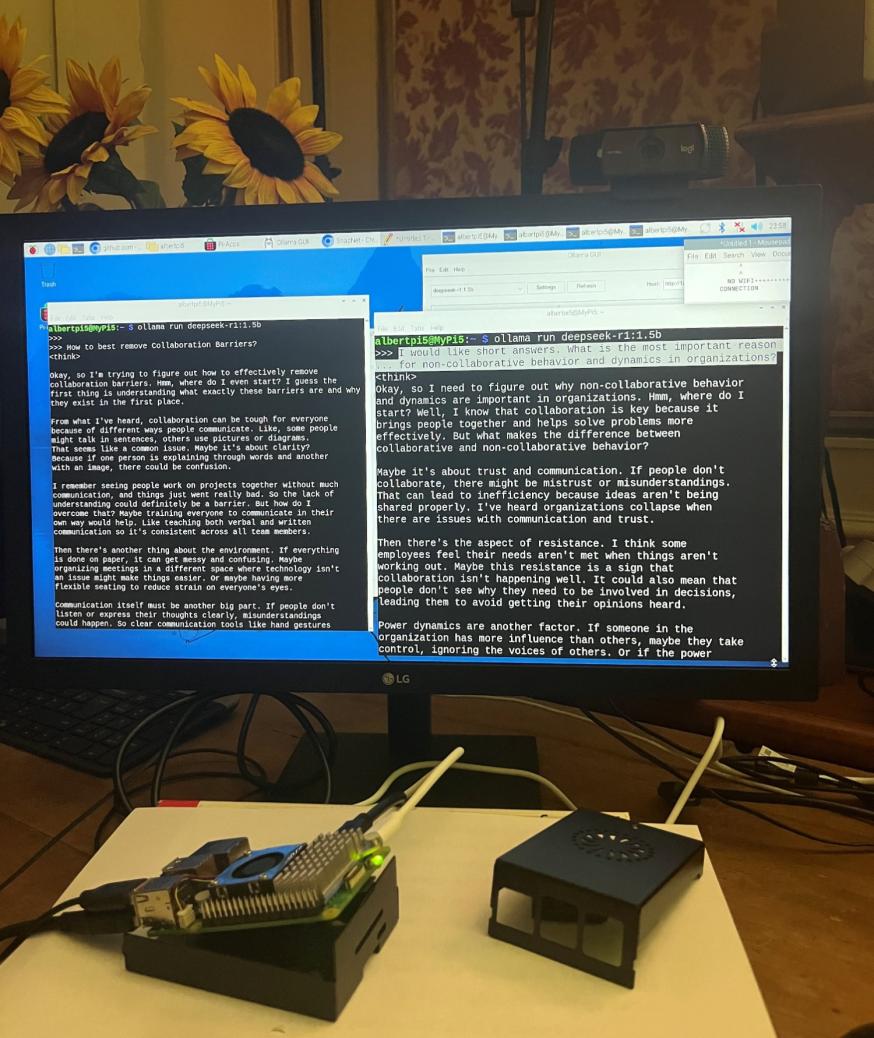 A self-created AI agent